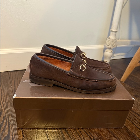 Gucci Brown Loafers - Picture 5 of 9